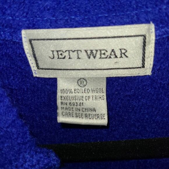 University of Florida Gators Wool Vest, Jett Wear, Blue zip up, unisex XL - Picture 4 of 7